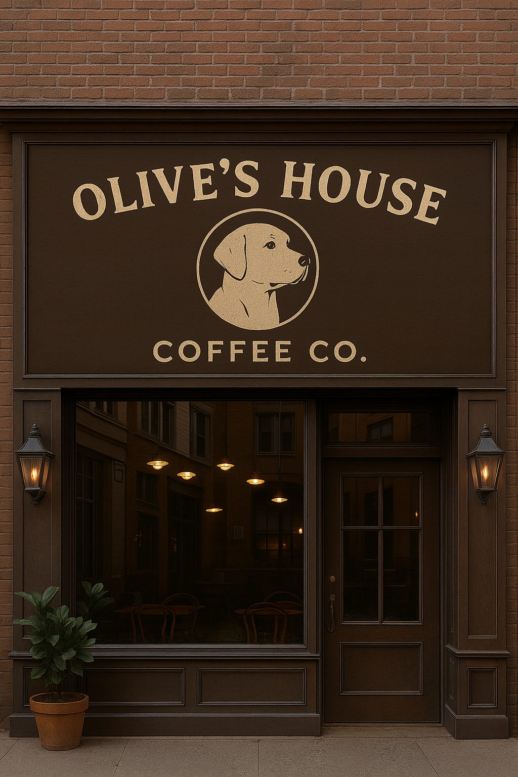 comapny main logo of a dog